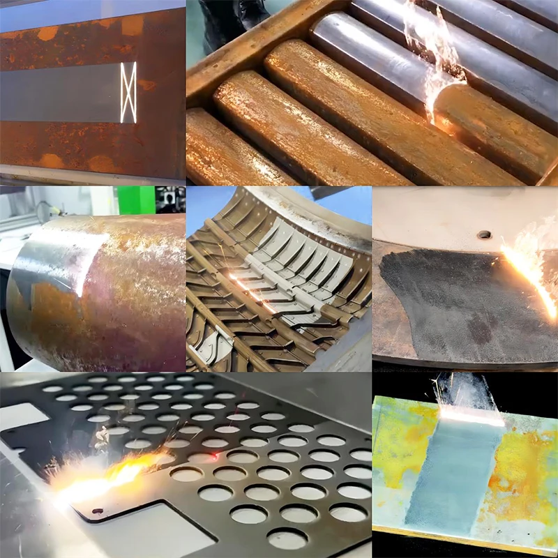 remove paint from stone with 100w-2000w laser cleaner customized wood laser cleaning machine laser rust removal supplier