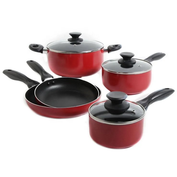 Top sale and cheap aluminum cooking pot cookware set