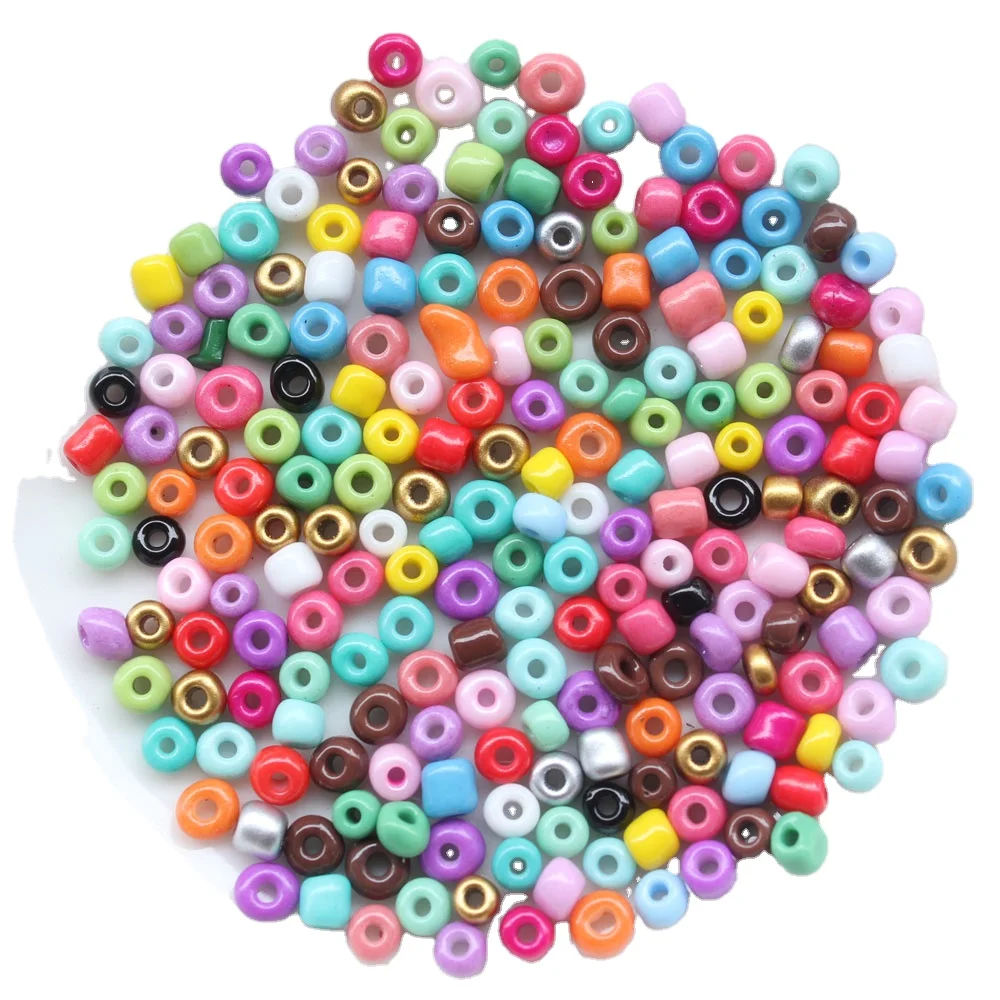 Wholesale Multicolor Glass Seed Beads For Maasai Sandal Making