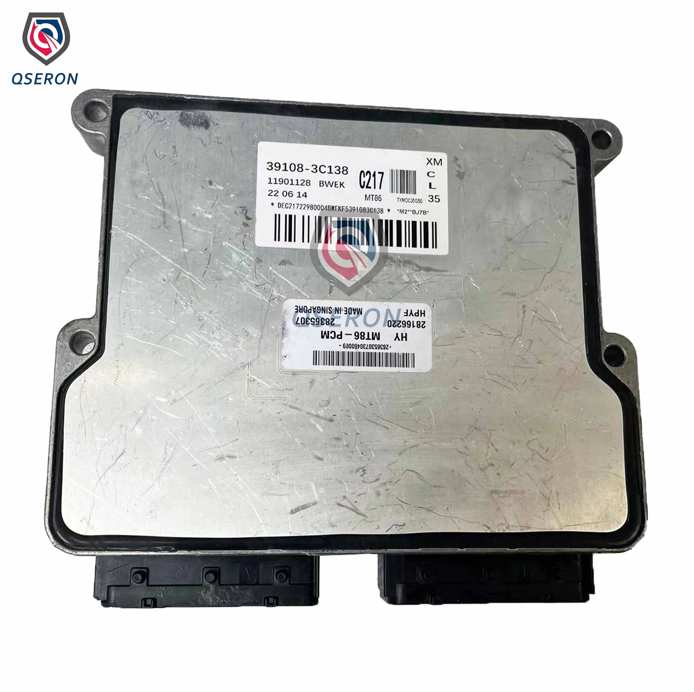 ECU 391083C138 Engine Control Unit 39108-3C138 MT86 Computer Module C217 ECM for Hyundai Kia