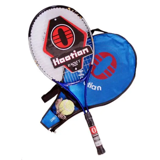 cheap Aluminum cheap custom design your own kids mini tennis racket rackets racquet with ball