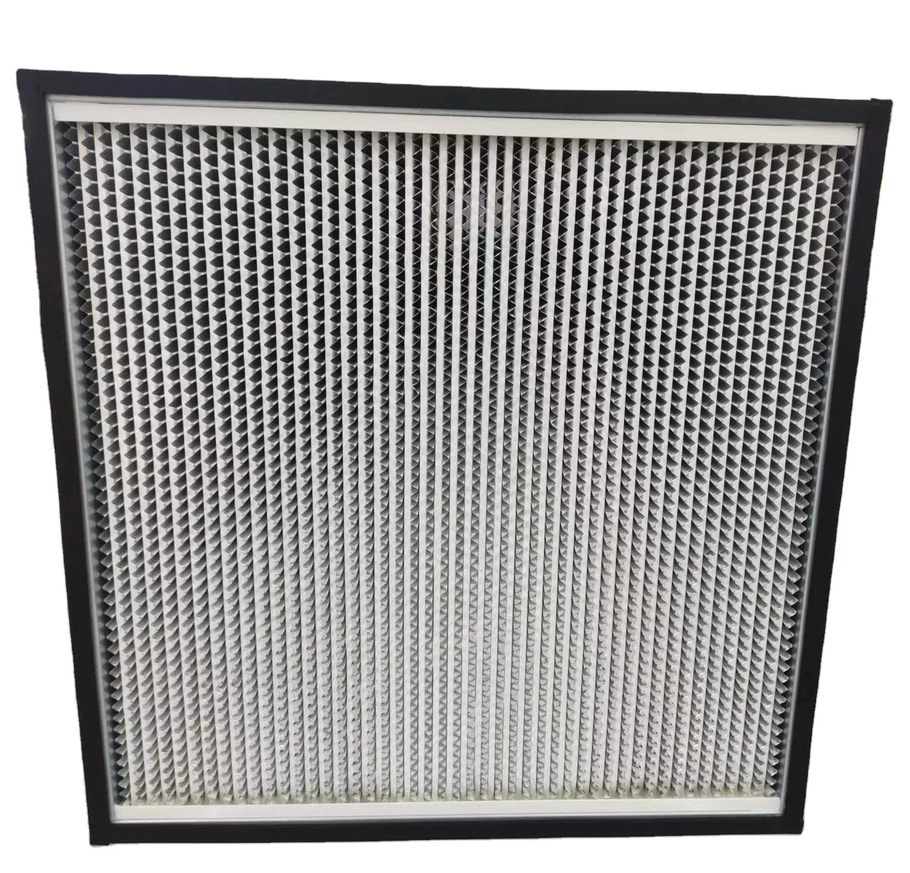 Best Selling AHU MAU Deep pleated H14 Merv 19,20 Cleanroom multi functional Separator HEPA Air Filter