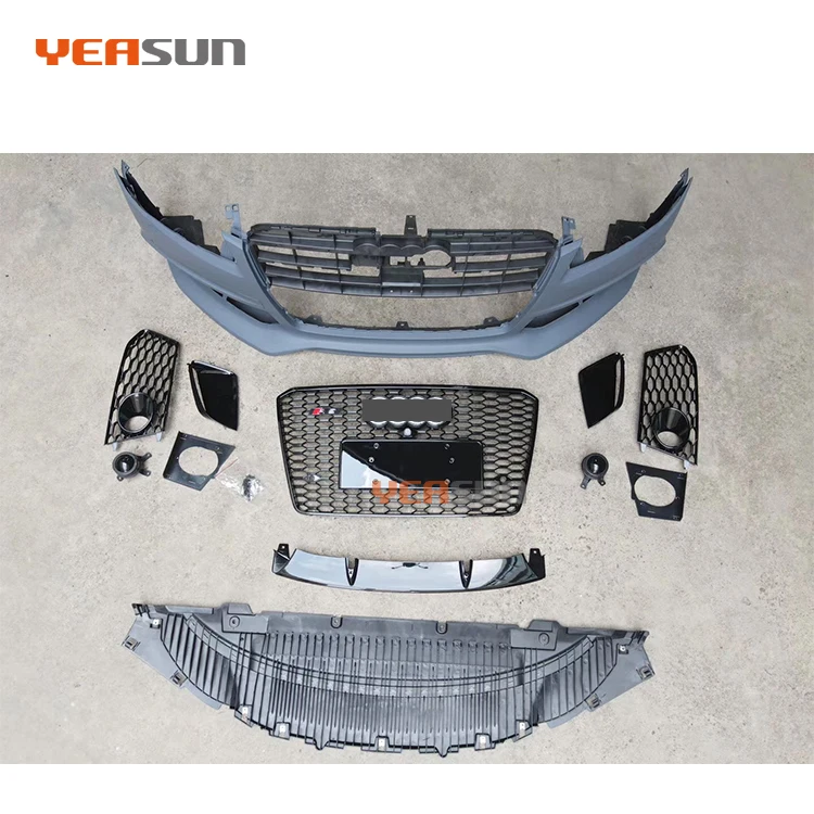 RS8 передний бампер в сборе для Audi A8 S8 2011-2014 2015 +