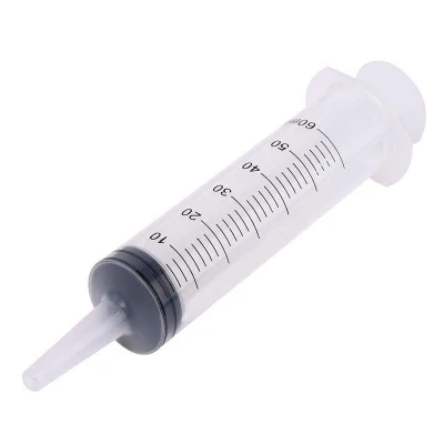 Laboratory Plastic Scale Disposable screw syringe without needle