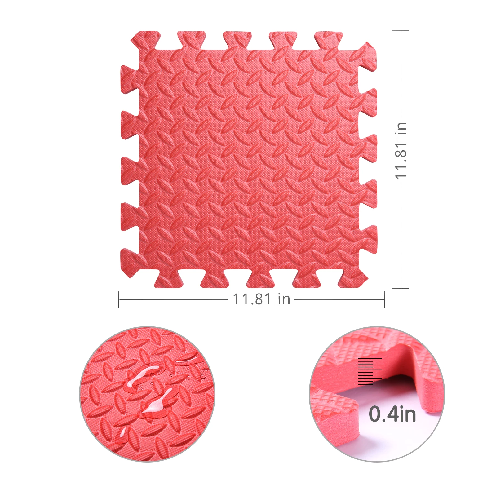 Hot sale Non-toxic Baby Eva Foam Puzzle Play Mat Carpet Interlocking Exercise Floor Soft Plush Infant Toy Play Mat 30*30cm