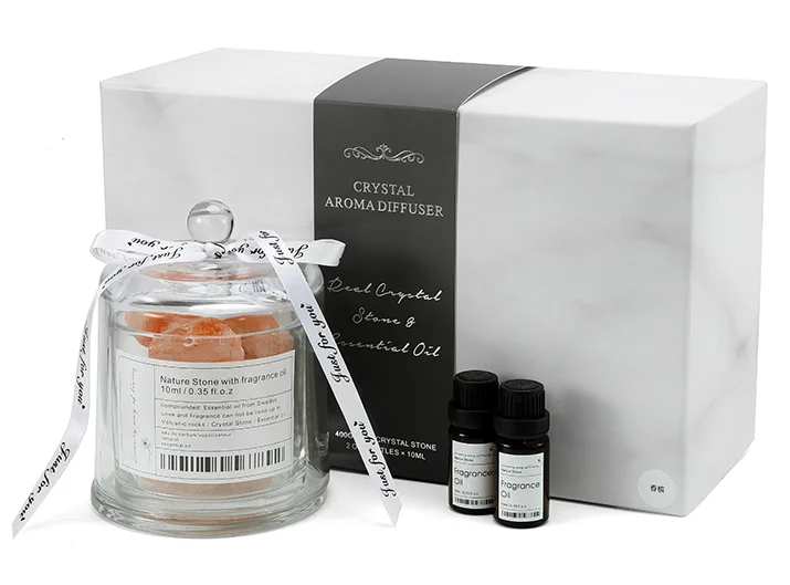 Factory Direct Sale Aroma Essential Oil Stone Diffuser Crystals Diffuser Bulk Air Freshener New Fragrance Crystal Stone Scented