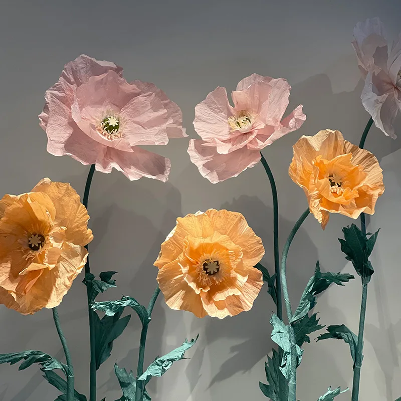 Wedding Large Paper Flowers Multi-layer Simulated Three-dimensional Handmade Decorative Props Decorative Paper Flowers