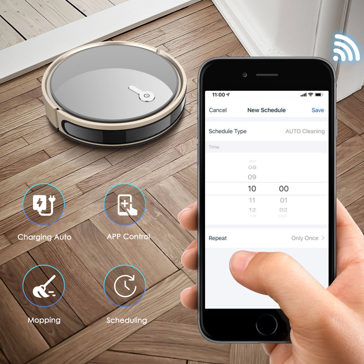 robot vacuum sweep vacuum mop dust collect  auto charging absolute cordless stick vacuum cleaner