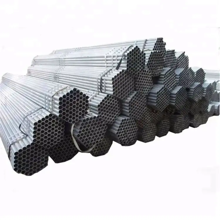 ERW welded pipe mild steel ms black carbon steel pipe astm a53 standard 6m 12m length tube manufacturer for Building Material