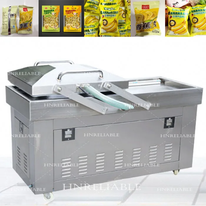 Semi-automatic banana chip production line banana chips slicing frying making packaging machine