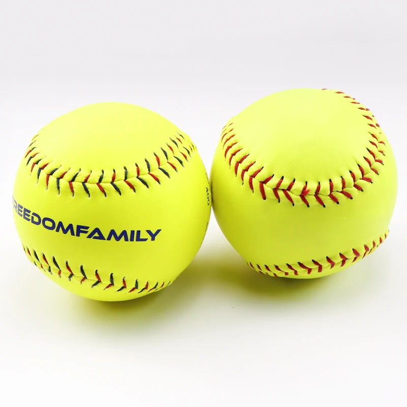 Wholesale High Quality Cheap Price Customized Logo Softball Practice Balls Pitching Batting Hitting Training Softball