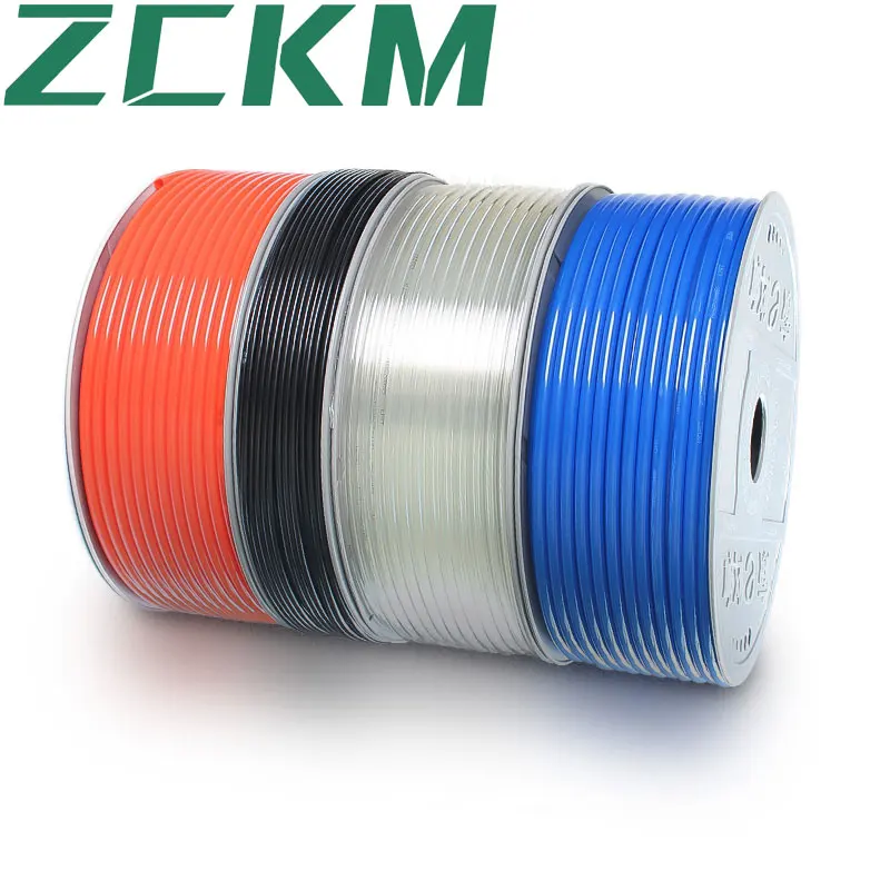 Factory Direct Sale Pu Air Hose Colorful Polyurethane Material Tube Flexible Pneumatic Air Pipe