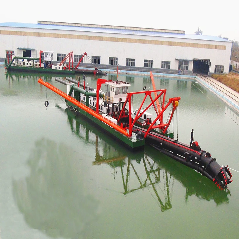 Diesel engine power 18 inch cutter suction sand dredger for river sand and inland waterways dredging