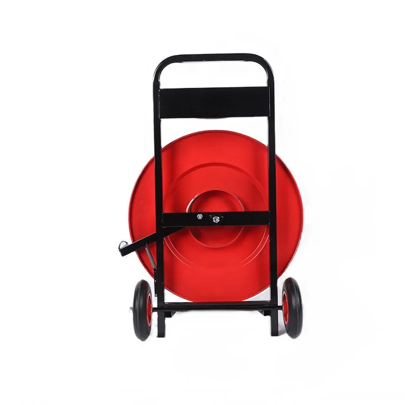 Assemble PET Strap PP Band Trolley Dispenser Cart Automatic With Brake