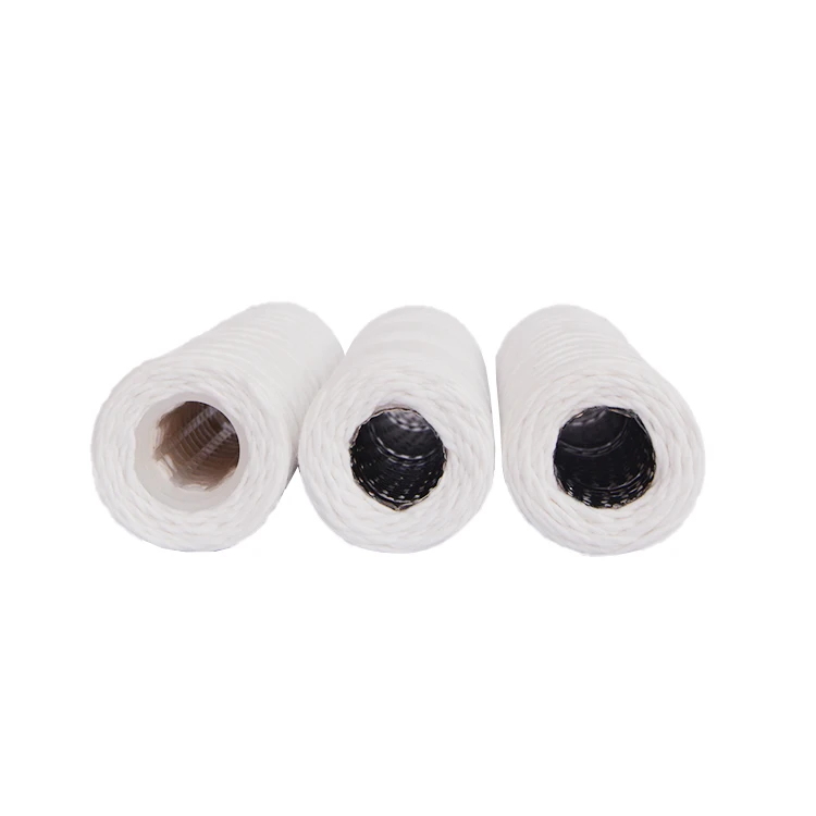 Water Filter Resin Cartridge Industrial Cotton String Wound Filter Cartridge