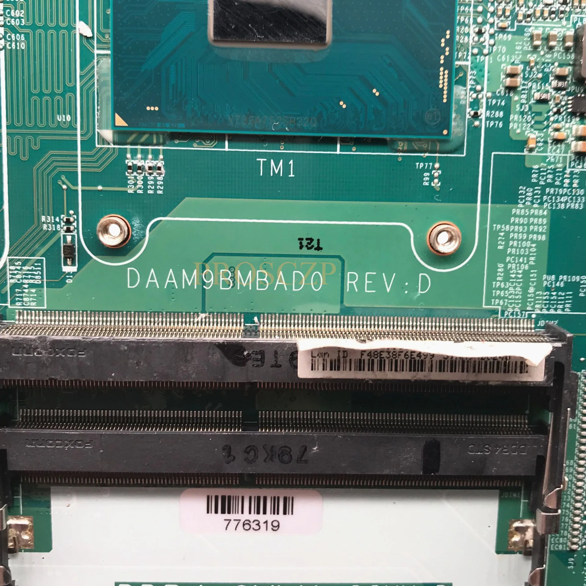 CN-0TF0TH TF0TH для DELL Inspiron 5577 Материнская плата ноутбука DAAM9BMBAD0 W/ SR32Q I7-7700HQ процессор GTX1050 GPU 100% полностью протестирован