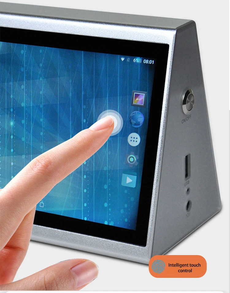 High-end conference e-ink display Ink electronic table card paperless reusable Electronic eco friendly Government table sign