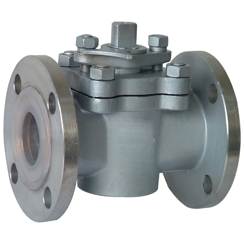 WCB Flange Lined Fluorine Plug Valve High Quality DN32 16bar WCB Flange Lined Fluorine Plug Valve