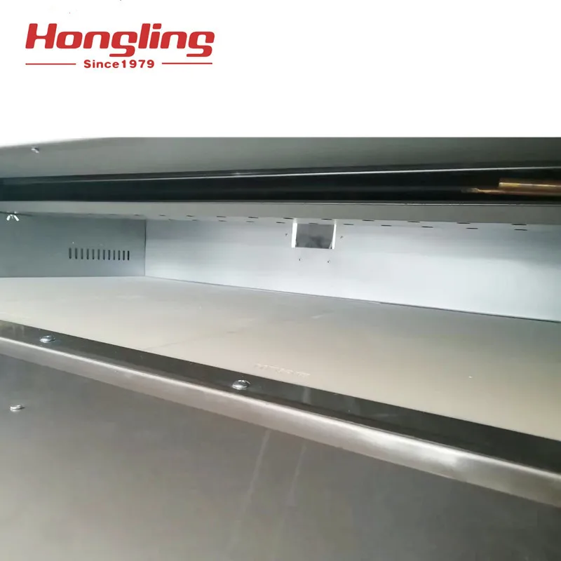 professional pizza baking machine 2 deck 500 degree Celsius gas pizza ovens in China