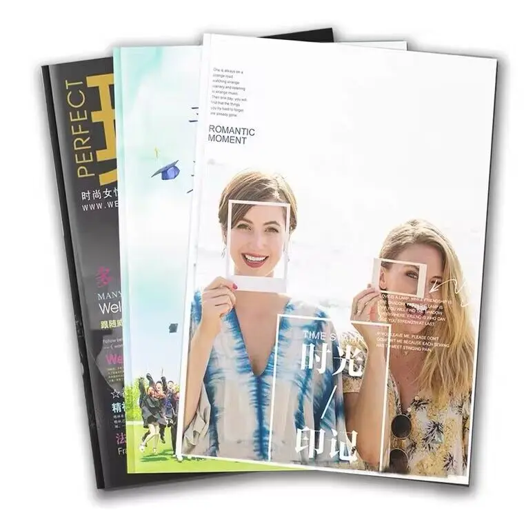 Wholesale Custom fashion magazine  brochure Printing Coffee Table Interior Decor Book