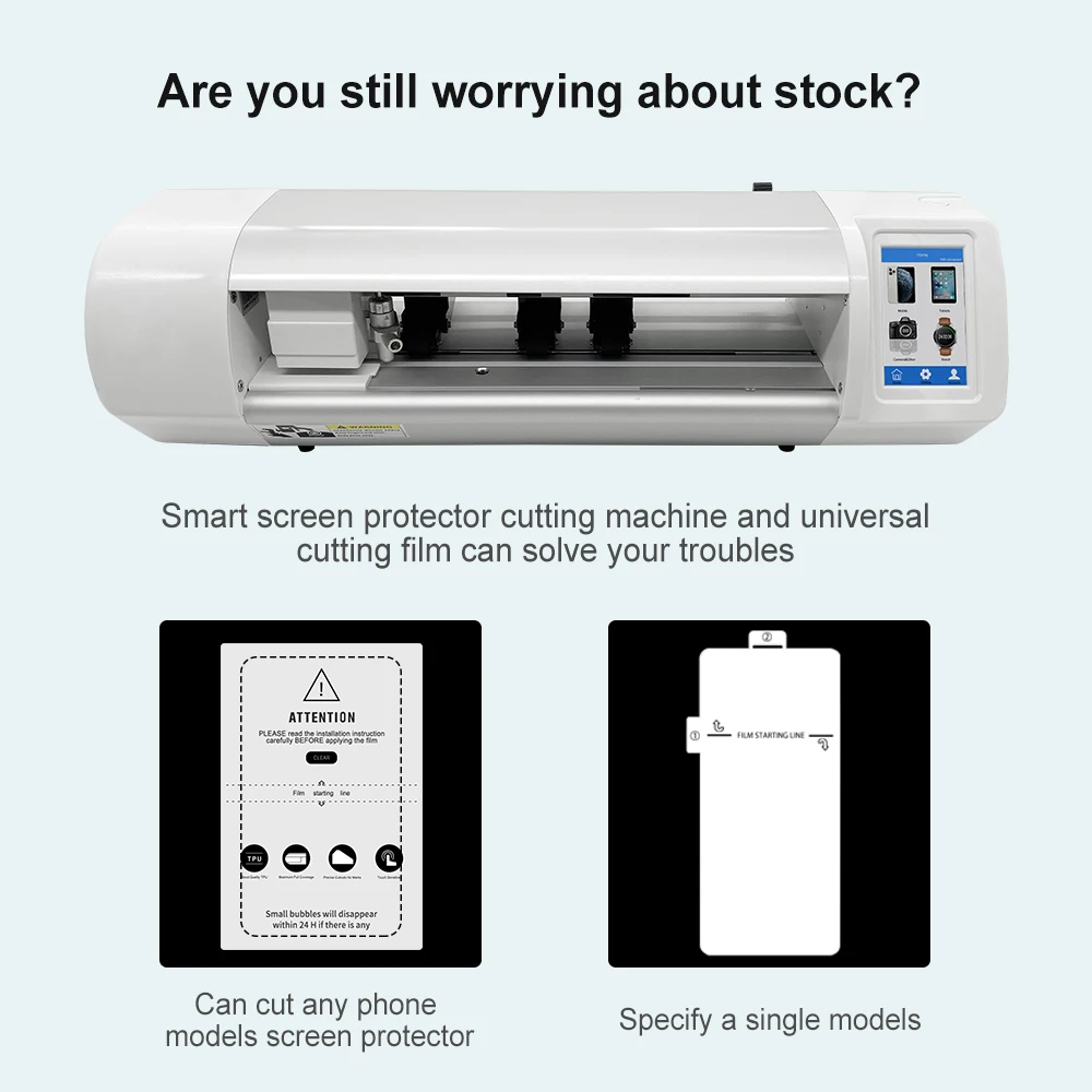 Дешевая цена, высокое качество, оптовая продажа с фабрики, гидрогель, ТПУ пленка, Защитная пленка для резки