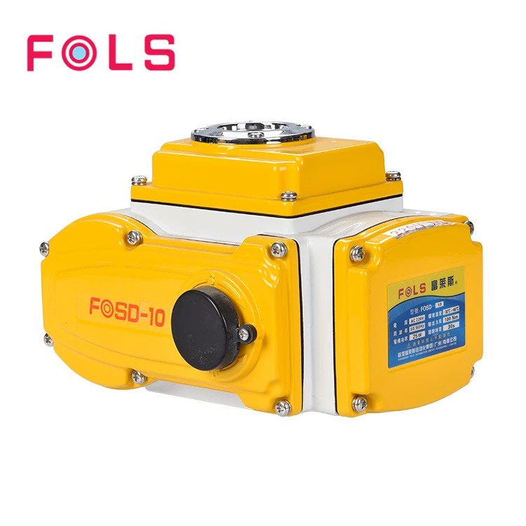 Easy Installation Motorized Electric Actuator Ac24V Ac110V 12V Fast 20/60S Motor Actuator