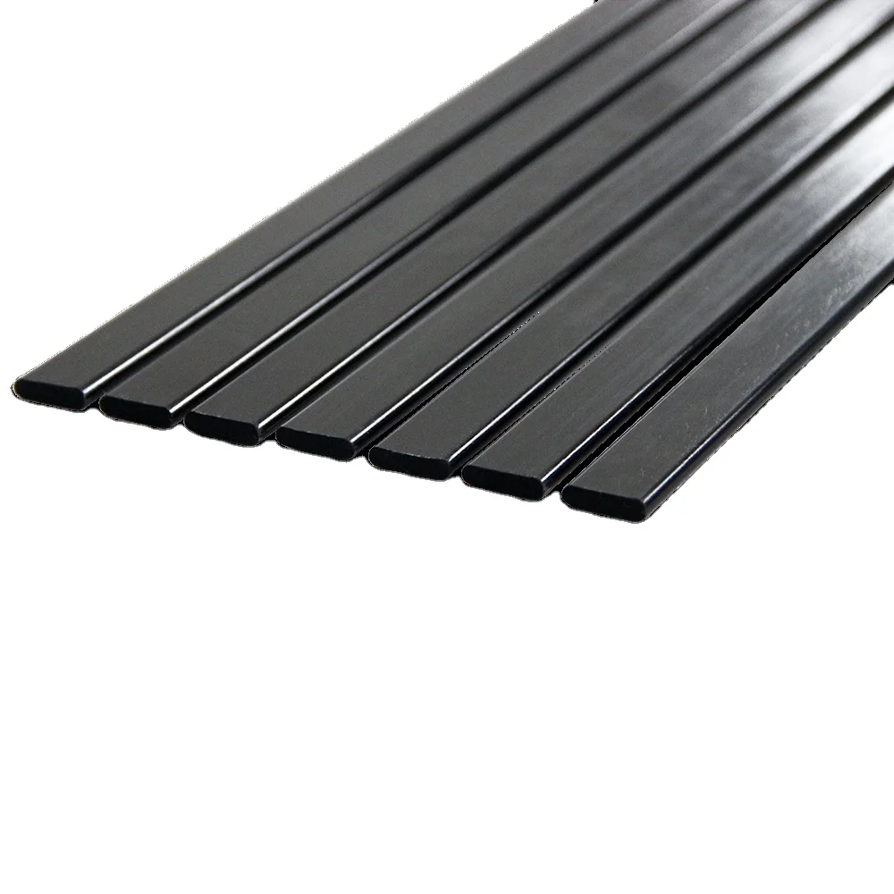 Factory Direct Supply Epoxy Flat Bar fiberglass stakes Glass Fiber Frp Decking Strips For Bow Anti Slip
