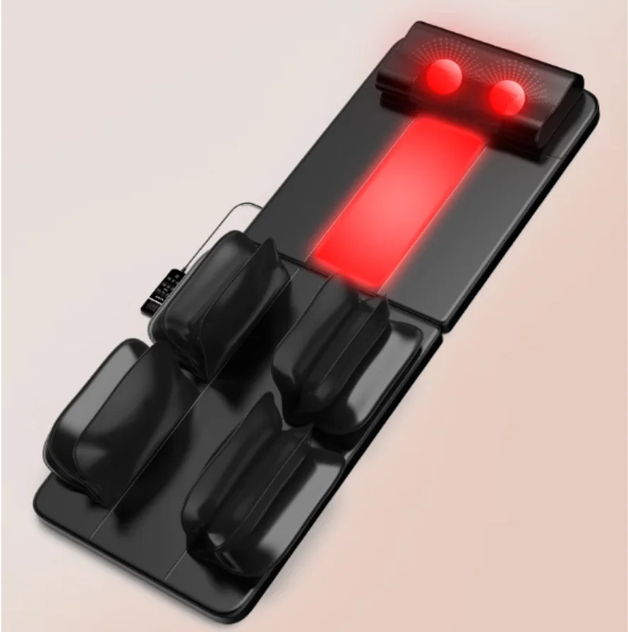 Full body massage mattress vibration air compression Neck And Back massager Healthcare Shiatsu Massage Cushion With Heat