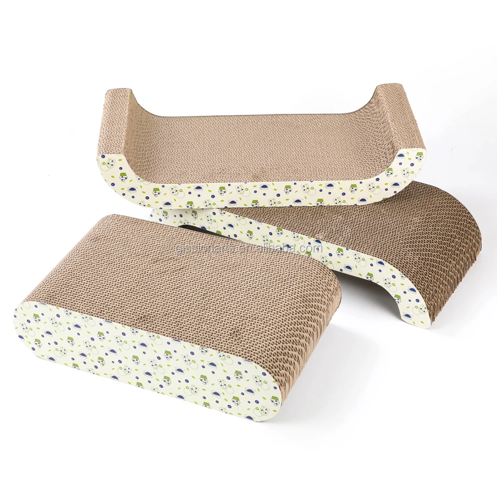 Three Layers of Scratch Boards  Cat Furniture Supports Custom Cat Scratcher