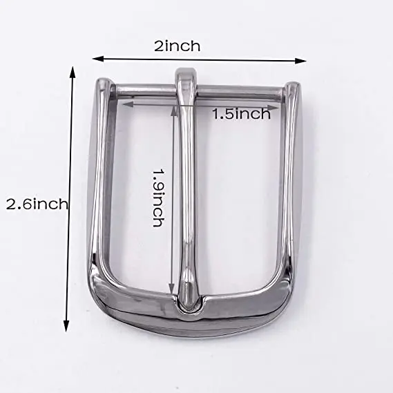 3D China Factory Custom Logo Fashion Shape Men Metal Belt Buckles