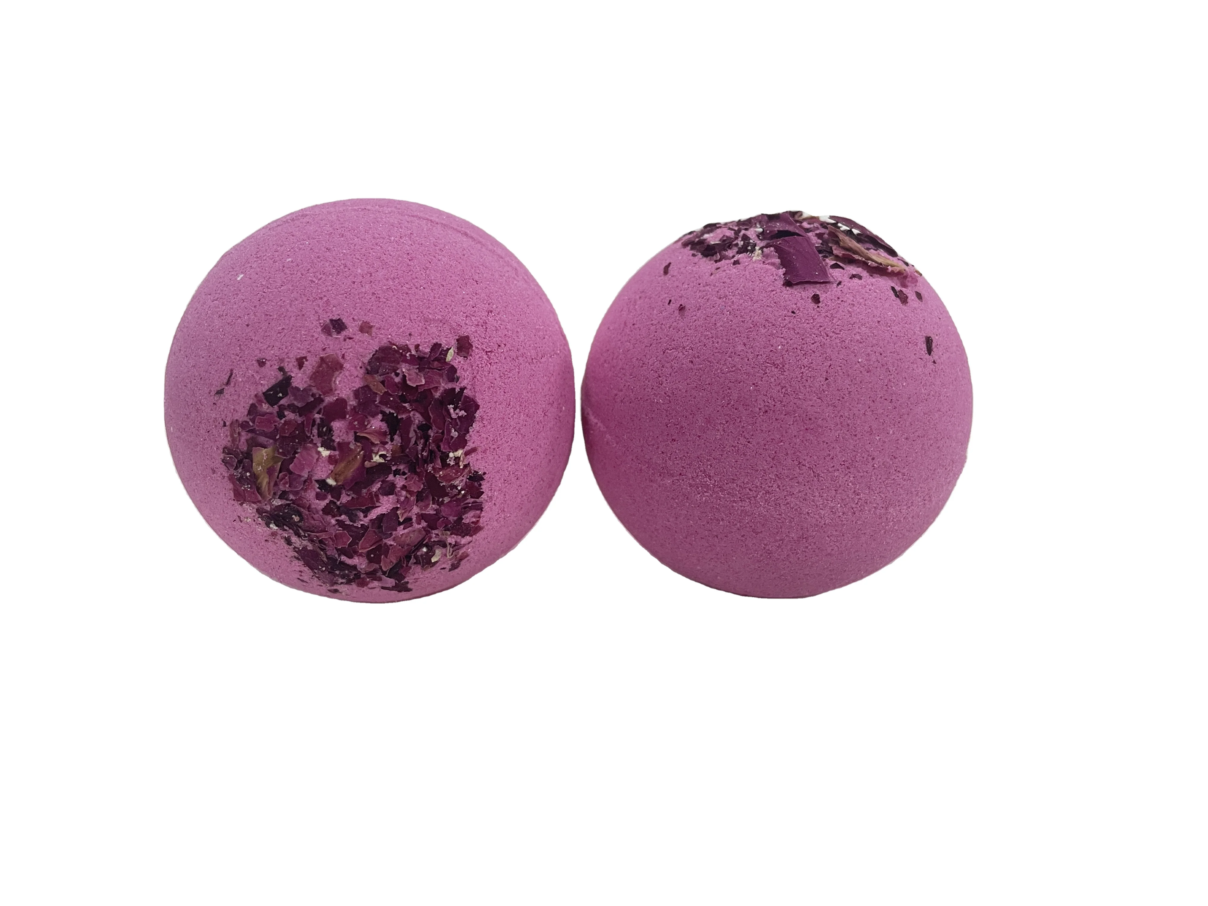 Custom 100% Natural Ingredients organic bath bombs Dried Flowers Bubble Essential Oils Skin Care Relaxing Salt Bath Bomb