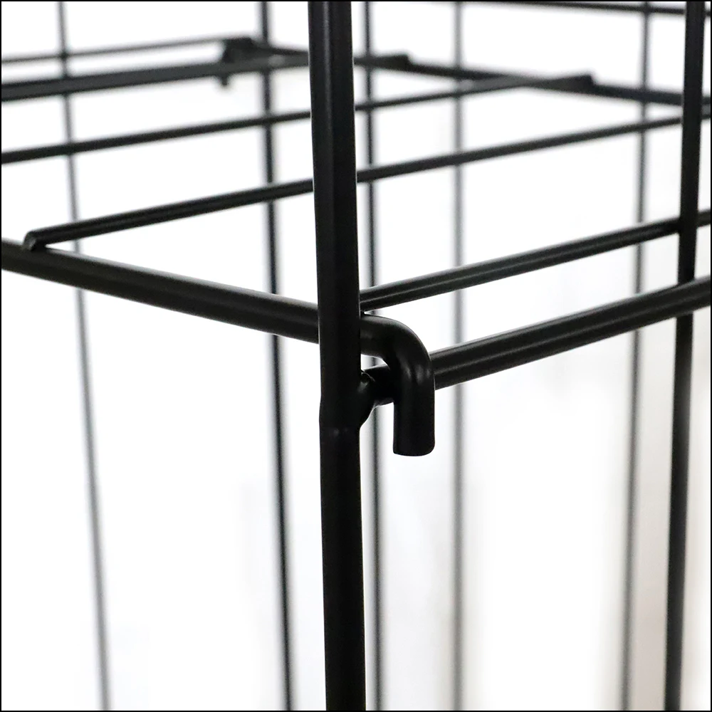 Metal Newspaper Display Stand Book Display Rack for Magazine Newspaper