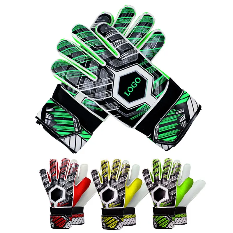 Custom Professional latex material cheap kids sports futsal goal keeper football soccer goalkeeper gloves