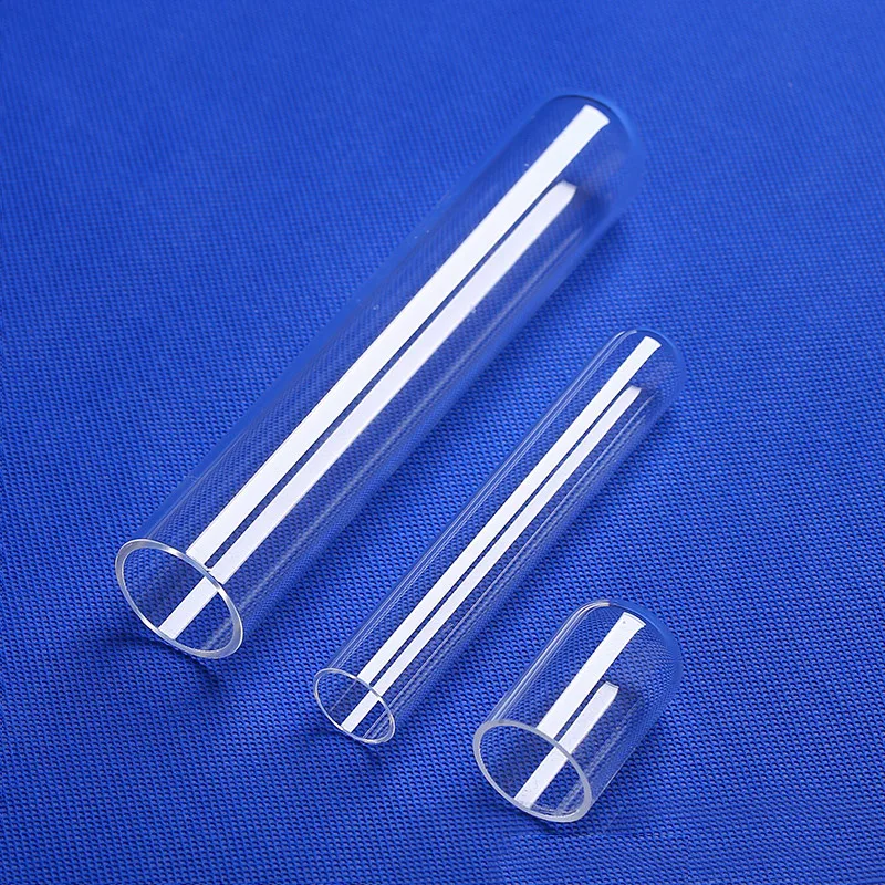 regular size 25mm 36mm 48mm 70mm Transparent ozone quartz tubes for ozone generator