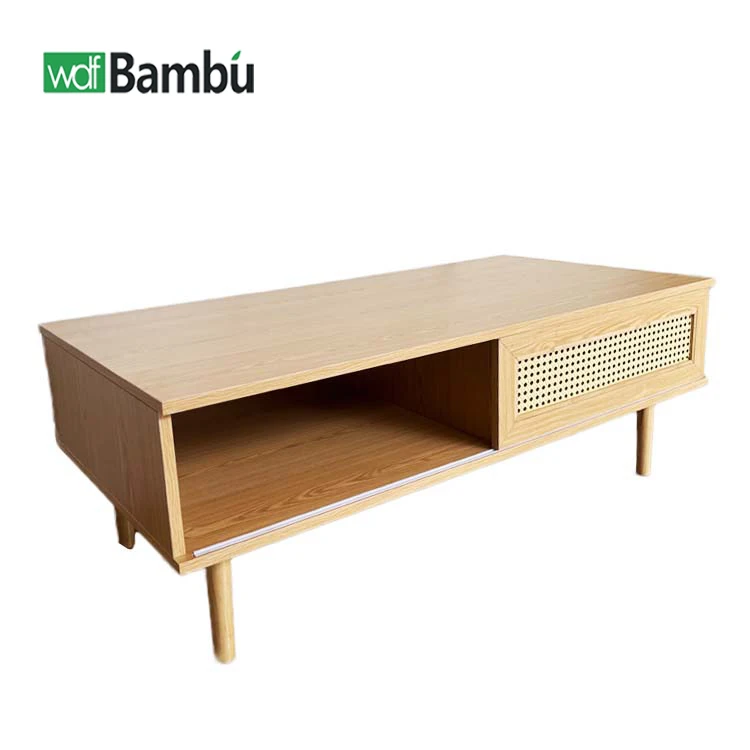 WDF лидер продаж кофейный столик mesa de centro para sala wohnzimmer tisch ronde журнальный из бамбука для дома.