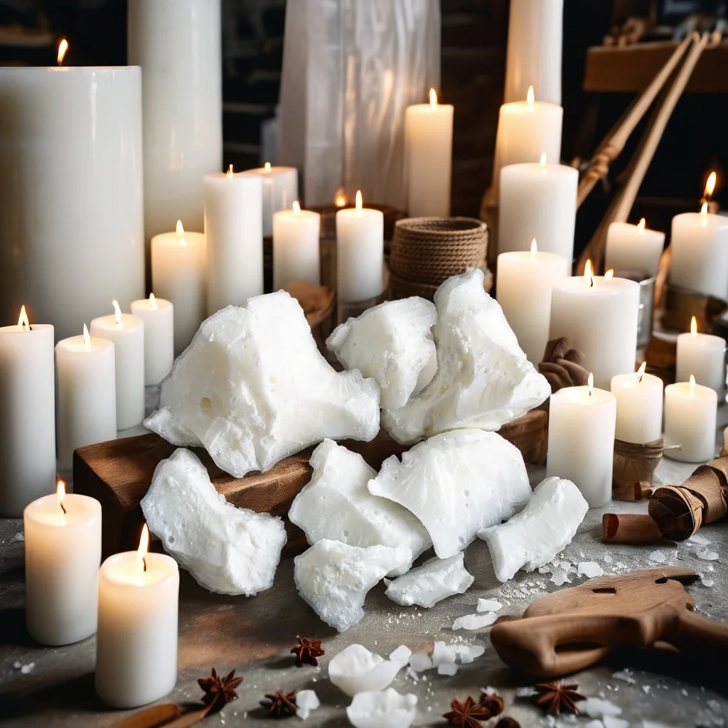 Handmade Coconut Wax Scented Votive Candles  Pillar Pattern for Candle Making