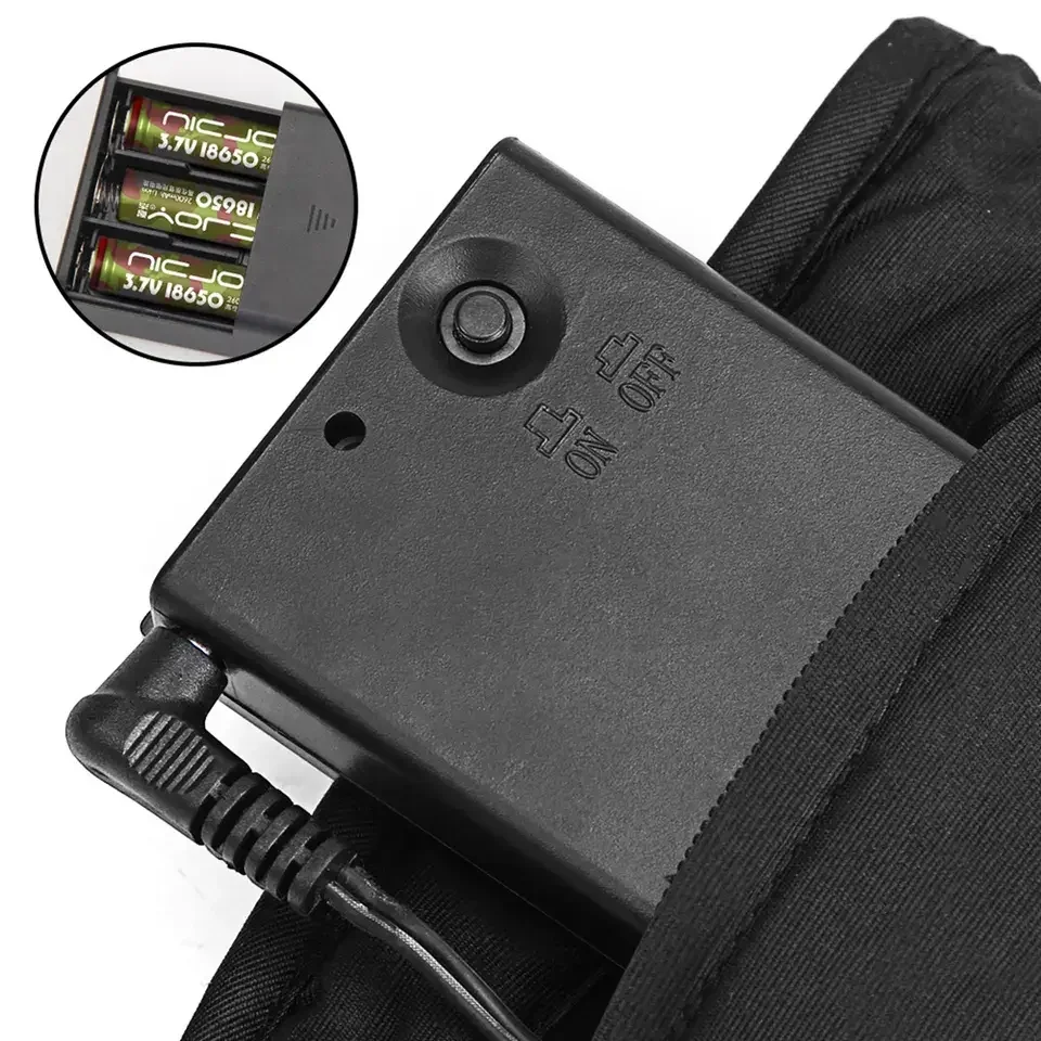 New S-king Usb Battery Electric Heated Glove Warm Smart Winter Waterproof Motorcycle Riding Football Liner Hand Glove Heated