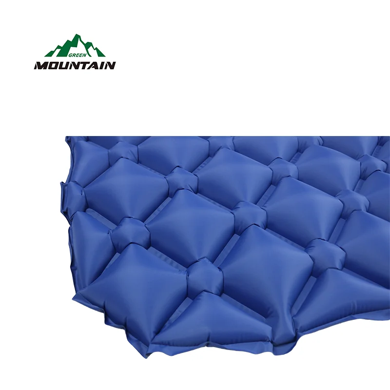 Спорт на открытом воздухе надувные подушки двойной цвет коврики Air кровать коврик с завышенной Сумка для кемпинга ТПУ