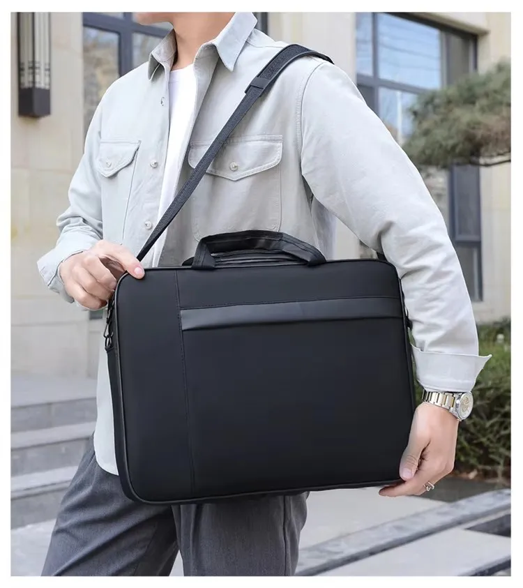 2025 private label white luxury small cute female 13.3 inches  anti theft durable high quality document slim laptop bag portable