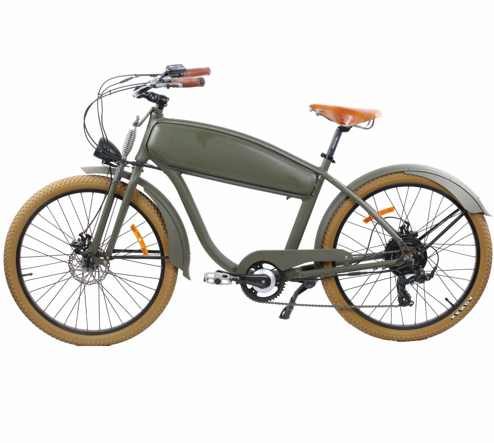 48V Retro Electric Bicycle Vintage Electric Bike 500w Commute ebike