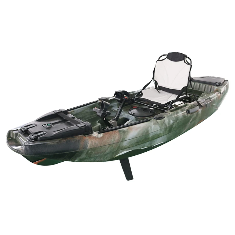 Huarui Plastic Fishing Kayak Sit On Top Foot Rest With Rudder