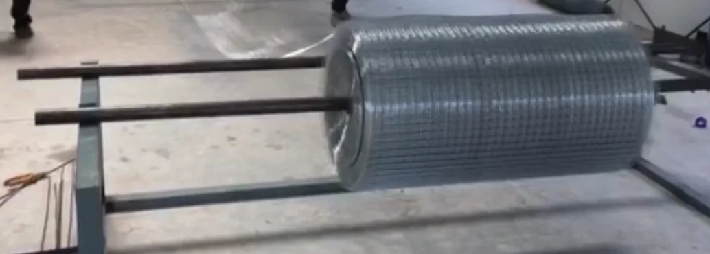 welded wire mesh powder pvc coating machine