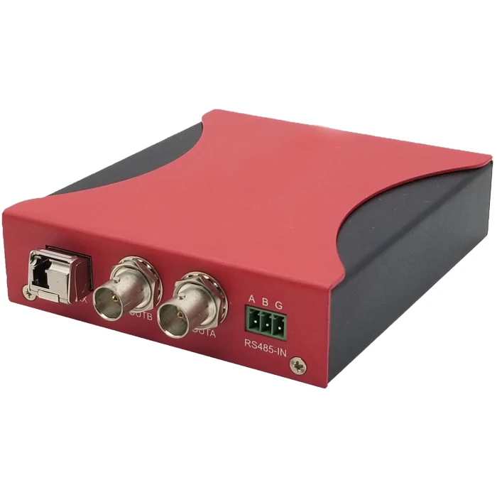1310nm or 1550nm 2-Channel 12G-SDI/FC/SC Single-Mode  Fiber Transceiver and Receiver with RS485