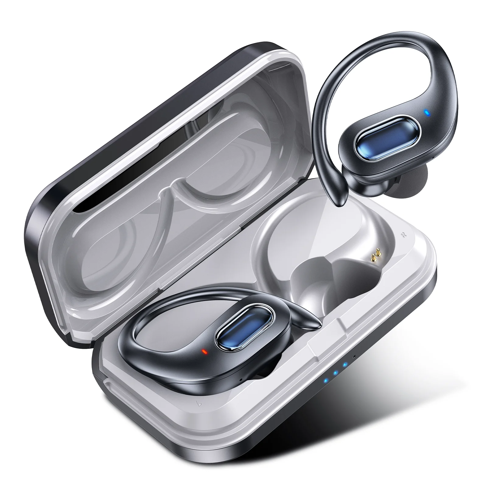 OEM Mini BT TWS наушники, наушники-вкладыши, наушники со светодиодным дисплеем, шумоподавляющая гарнитура, настоящие стерео беспроводные наушники с микрофоном