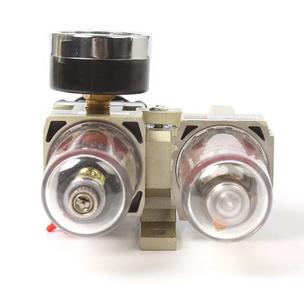 SMC Type AC2010-02 1/4 Inch port size air maintenance units FRL units pressure regulator+ air filter + oil lubricator