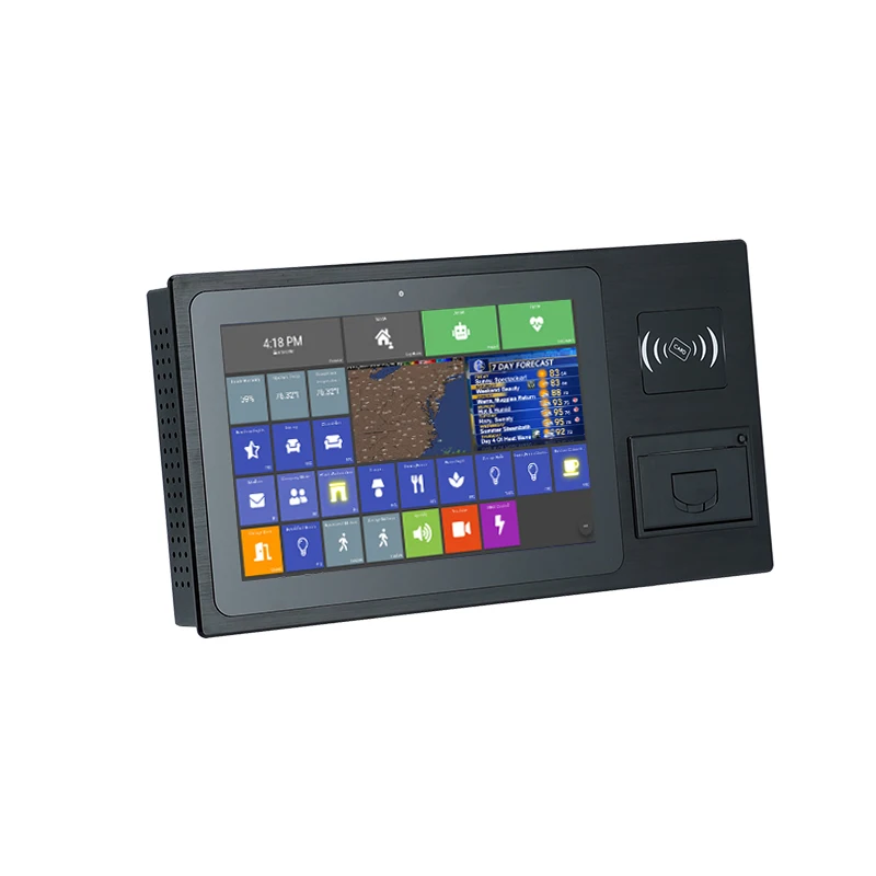 Industrial IP65 waterproof 10.1 10.4 inch outdoor touch screen pc with rfid NFC Barcode scanner rugged panel pc computer