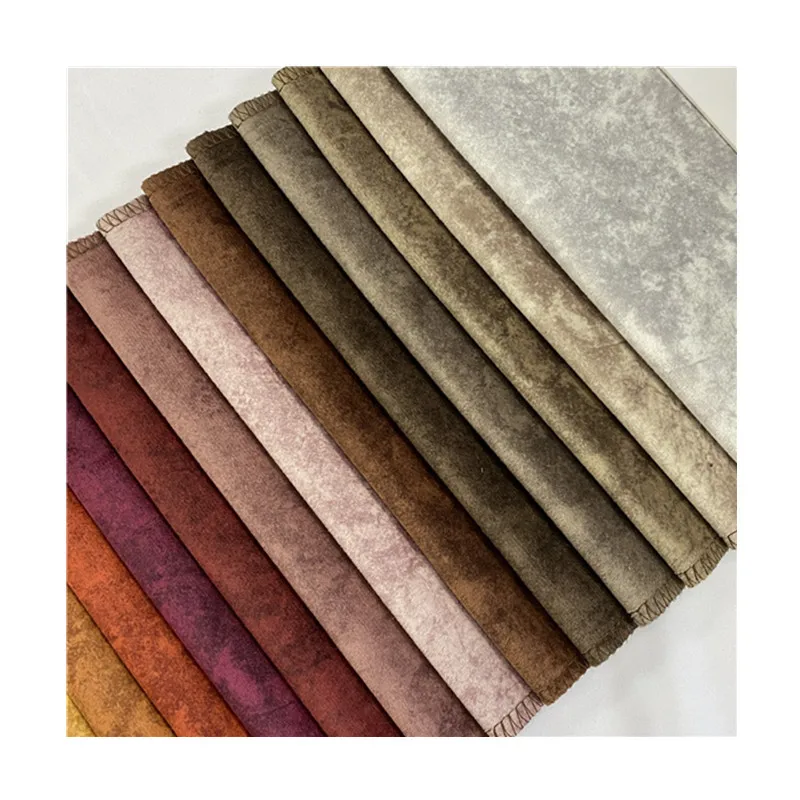 Factory Made Holland Velvet Sofa Material Fabric Colorful Use For Sofa Curtain