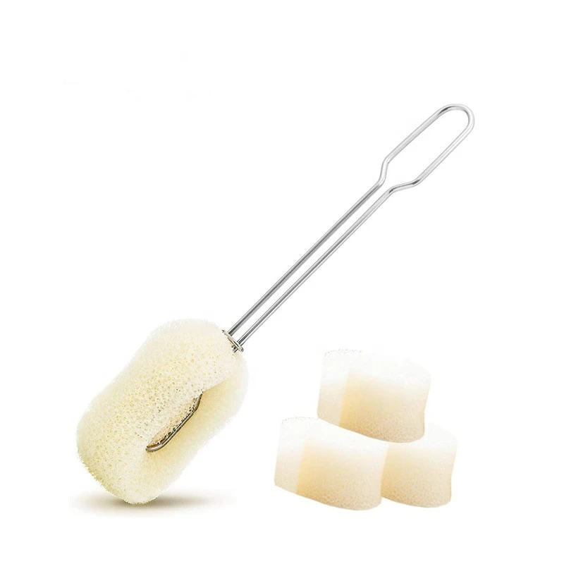 Wholesale White Black Sponge Cup Bottle Clean Brush