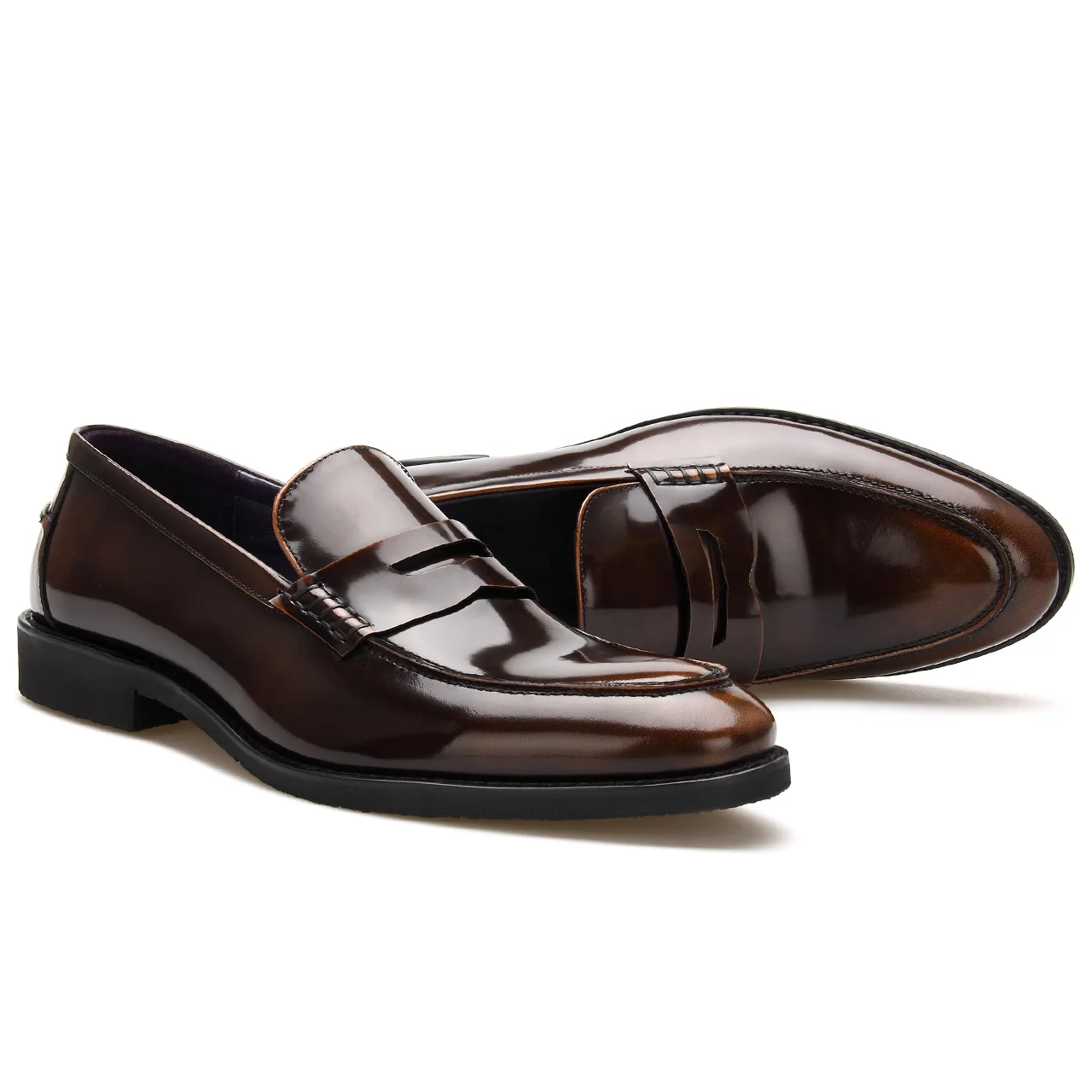 
Hot Sale Classic Hand Made Italian Genuine Leather Oxford Mens Dress Loafer Shoes 