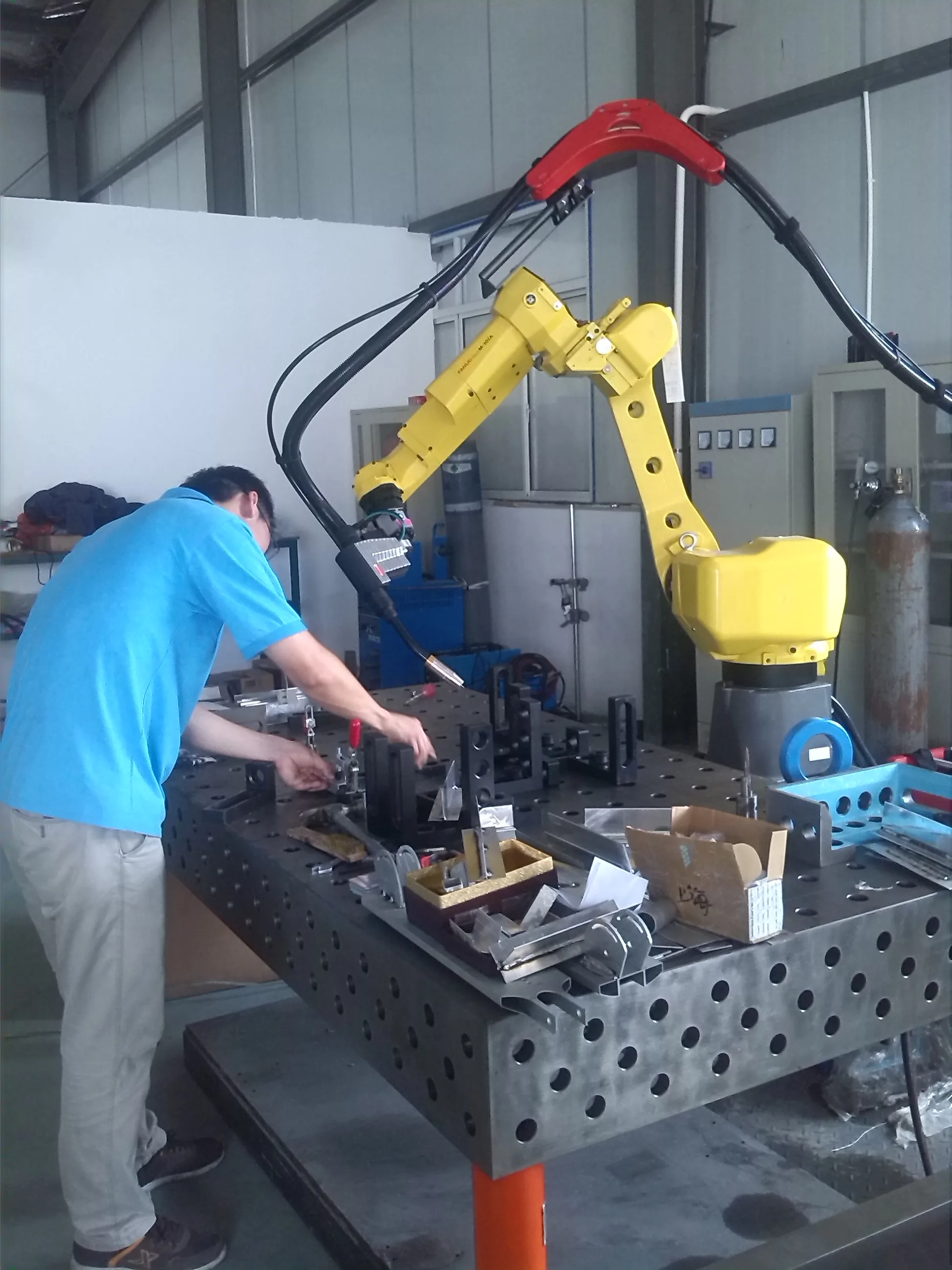 Система фиксации с аксессуарами, рабочий стол, сварочный стол 3d